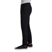 Kenneth Cole Reaction Men's Slim-Fit Houndstooth Jogger Pants Charcoal 36 x 32