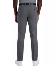 KENNETH COLE Men's Slim-Fit Stretch Dress Pants 34 x 34 Grey Windowpane