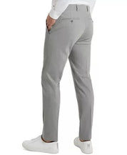 Kenneth Cole Reaction Techni-Cole Slim-Fit Dress Pants 33 x 30 Light Grey