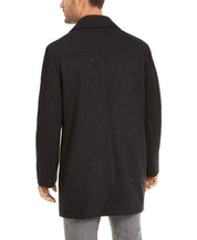 Lauren Ralph Lauren Mens Classic-Fit Ledric Overcoat Coat 60R Charcoal