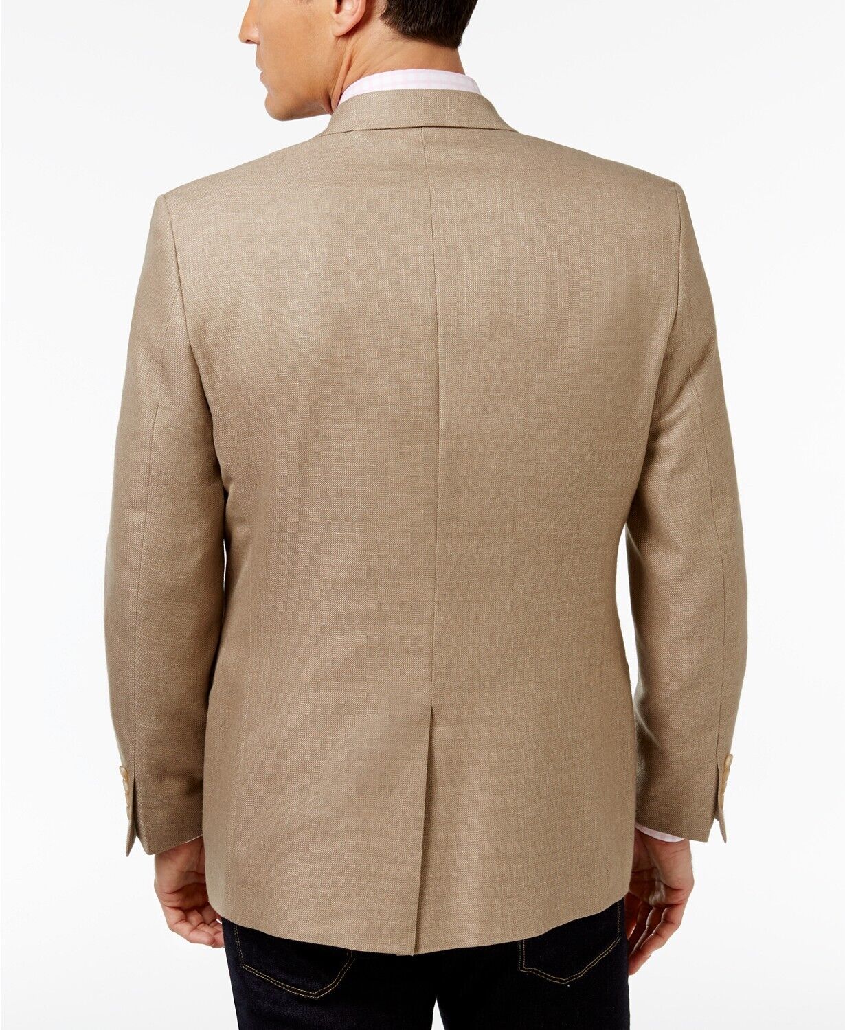 Lauren Ralph Lauren Men's Classic-Fit Neat UltraFlex Sport Coat 40L Tan