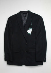 Lauren Ralph Lauren Mens Black Wool Blend Blazer Black 42S