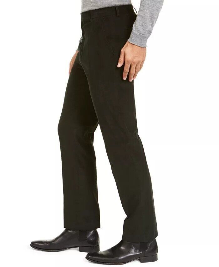 LAUREN RALPH LAUREN Men's Classic-Fit Stretch Corduroy Pants 34 x 29 Green