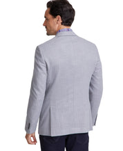 Michael Kors Mens Classic fit Sport Coat Blazer 42 S Light Gray Herringbone