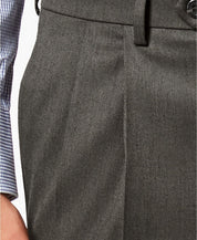 Lauren Ralph Lauren Classic-Fit UltraFlex Pleated Dress pants 34 x 29 Grey
