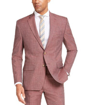 Lauren Ralph Lauren Mens Men's UltraFlex Stretch Sport Coat 42L Mulberry Red