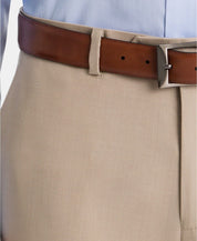 Lauren Ralph Lauren Men's UltraFlex Classic-Fit Tan Wool Pants 38 x 32
