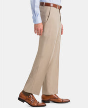Lauren Ralph Lauren Men's UltraFlex Classic-Fit Tan Wool Pants 38 x 32