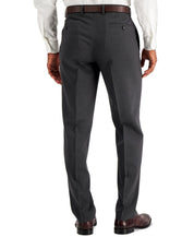 Marc New York Mens Modern fit 2 Piece Suit 40 R / 31 Waist Charcoal Grey Stretch