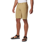 Columbia Mens Regular fit Chinos Shorts 36 / 10 Brown Solid