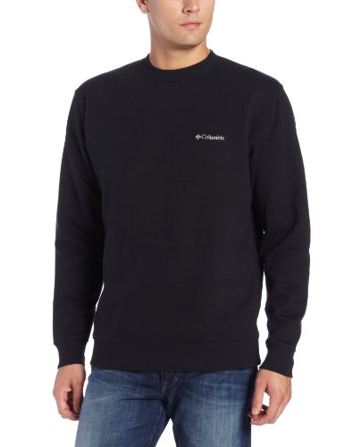 Columbia Men's Hart Mountain Crewneck Sweatshirt XL Black