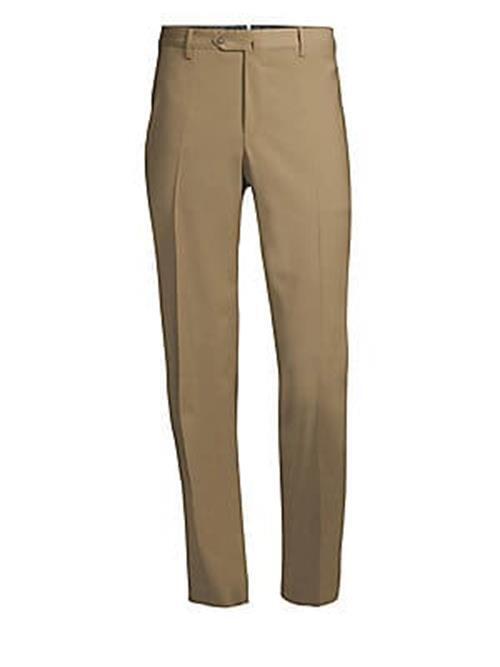PT Torino PT01 Modern Fit Plainweave Stretch Dress Pants Tan Size 52