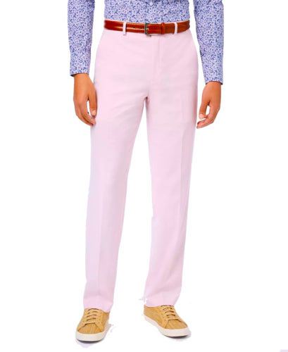 SEAN JOHN Men's Classic-Fit Solid Suit Dress Pants Pink 32 x 30
