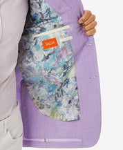 TALLIA Men's Slim-Fit Lavender Blazer Sport Coat 38S Purple