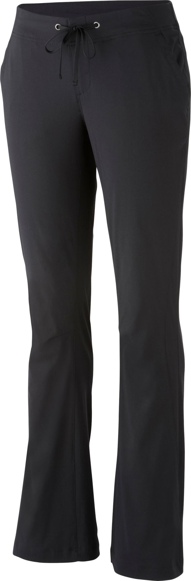 Columbia Women Regular fit Athletic Bootcut Pants 18W / 32 Black Solid