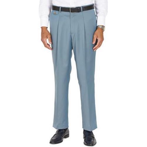 Tayion Collection Men's Classic-Fit Solid Teal Suit Separates Pants Teal 32 x 32