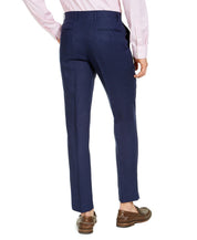 Tommy Hilfiger Men's Modern Fit Linen Dress Pants 34 x 32 Navy Blue