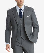 Tommy Hilfiger Modern Fit TH Flex Stretch Suit Jacket 42 XL Extra Long Grey