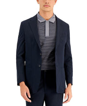 Tommy Hilfiger Men's Navy Tech Modern Fit Suit Jacket 41L Navy Blue