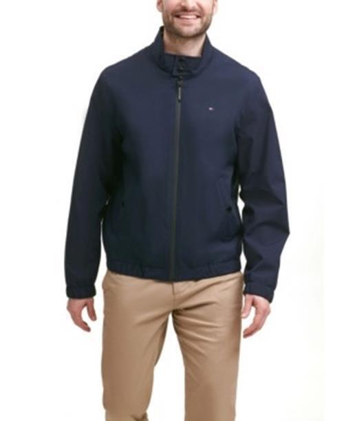 TOMMY HILFIGER Men's Stretch Club Jacket 2XL XXL Navy Blue