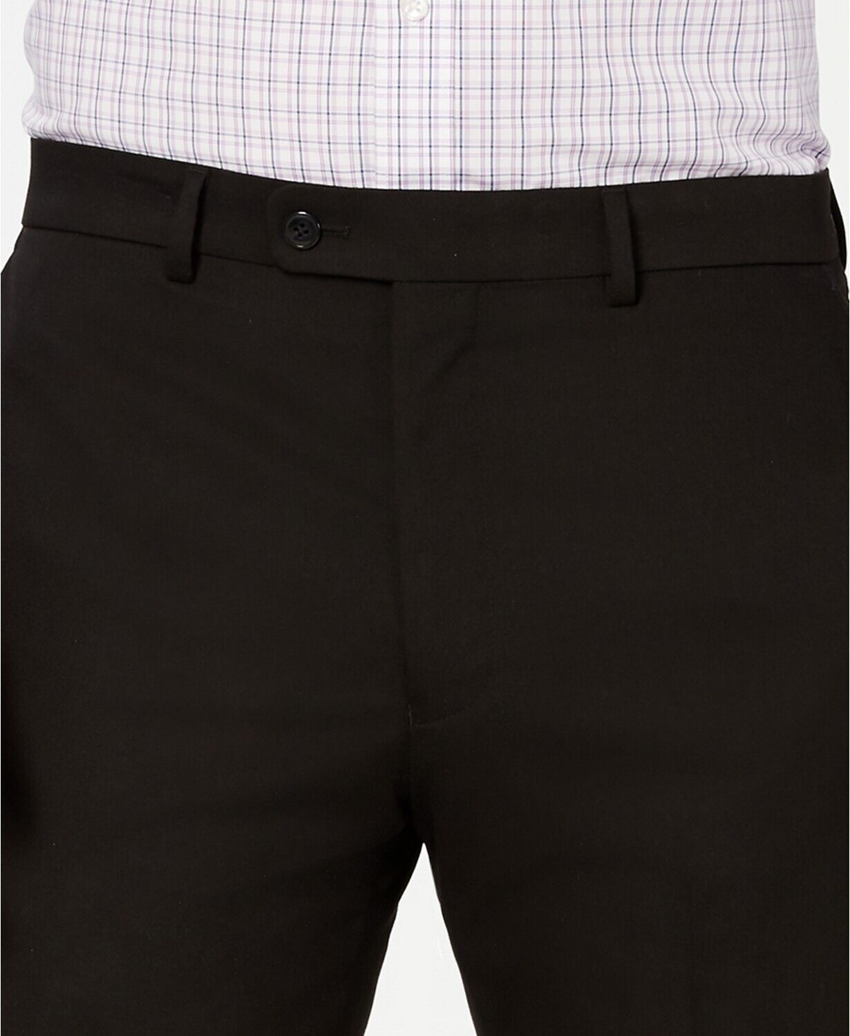 Vince Camuto Slim-Fit Stretch Wrinkle-Resistant Black Dress Pants 34 x 32