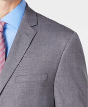 Vince Camuto Slim-Fit Stretch Wrinkle-Resistant Gray Suit Jacket 40R