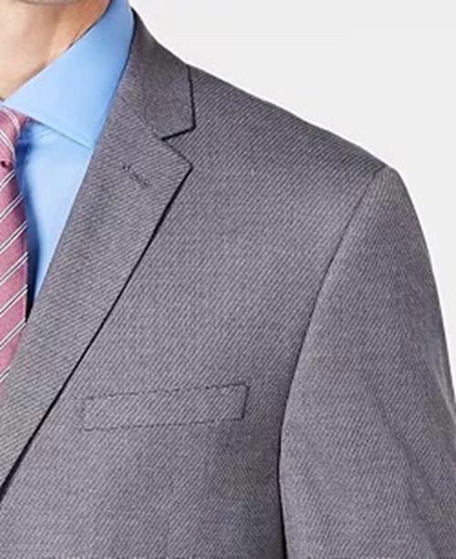 Vince Camuto Men's Grey Slim Fit Stretch Suit jacket 46R Sport Coat