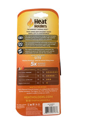 Heat Holders Womens Crew Socks 5-9 Black Thermal