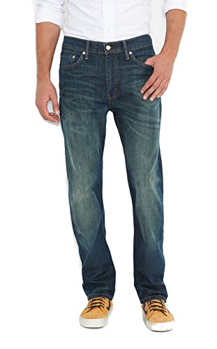 Levi's Mens 513 Slim Straight Stretch Jeans 40X32 Blue Size 40