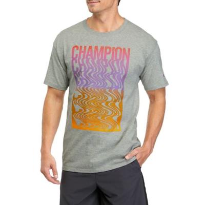Champion® Men's Classic Graphic Tshirt Gray 2Xl