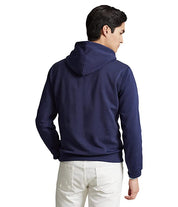 Polo Ralph Lauren American Flag Fleece Hoodie Sweatshirt Newport Navy  Size Large