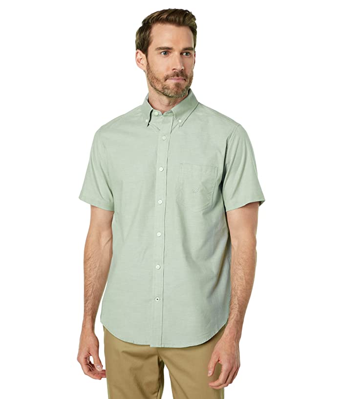 Nautica Mens Stretch Button Down Oxford Shirt Seaspray Green XL
