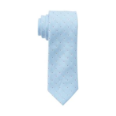 Lauren Ralph Lauren Men's Slim Outlined Pines Paisley Tie Light Blue Necktie