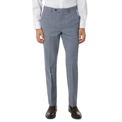 Lauren Ralph Lauren Mens Blue Plaid Suit Pants 34 x 32