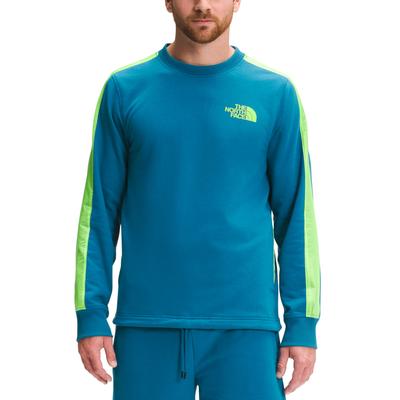 North Face Men's Coordinates Crewneck Sweatshirt Blue/Green Medium