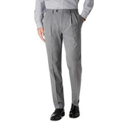 Lauren Ralph Lauren Mens Classic fit Dress Pants 33 / 32 Grey Solid Stretch