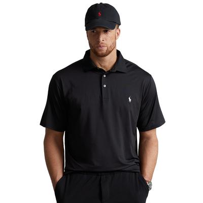 Polo Ralph Lauren Mens Big Tall Performance Short Sleeve Polo Shirt Black 3LT