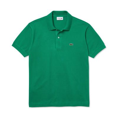 Lacoste Mens Short Sleeve Pique Polo Shirt Green XL