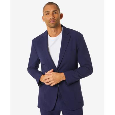 Michael Kors Men's Modern Fit Stretch Blue Suit Jacket 44S