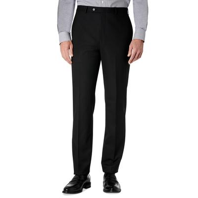 Lauren Ralph Lauren Mens Classic Fit Flat Front Suit Dress Pants Black 40 x 34