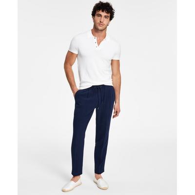 I.N.C. International Concepts Regular Fit Drawstring Pants Navy 2XL