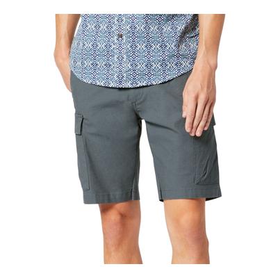 Dockers Mens Straight fit Cargo Shorts 60 Grey Solid