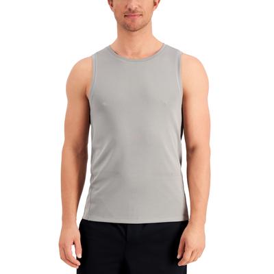 ID Ideology Mens Sleeveless Birdseye Training Tank Top Shirt Light Grey 3XLT