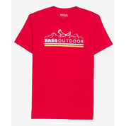 Bass Outdoor Men's Float T shirt Lt/Pas Red Small