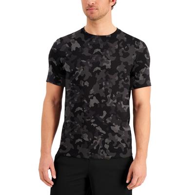 ID Ideology Men's Birdseye Printed Training T Shirt 3XB 3XL Big Black