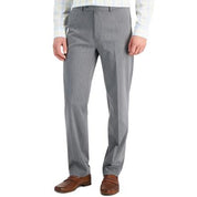 Nautica Mens Modern fit Dress Pants 38 / 30 Light Grey Solid Stretch