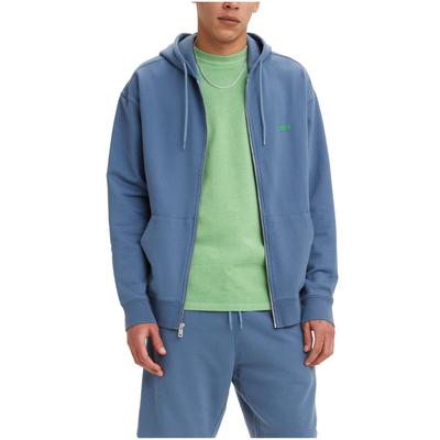 Levi's Mens Seasonal Zip Up 2XL Blue Sunset Blue Hoodie