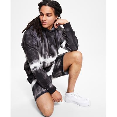 Sun + Stone Mens Fleece Hoodie Sweatshirt XL Grey