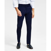 Tommy Hilfiger Mens Modern fit Dress Pants 44 / 34 Navy Blue Solid Stretch