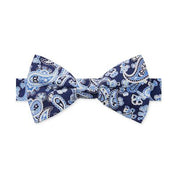 Tommy Hilfiger Howard Paisley Bow Tie  Navy Osfa Reg